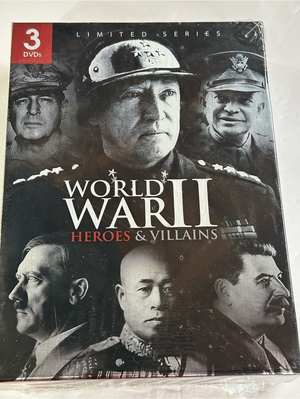 DVD Set World War II Heroes and Villains 3 Disc